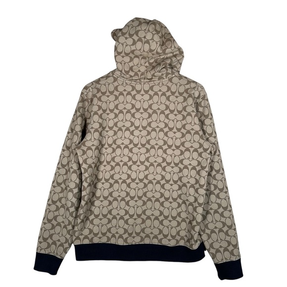 COACH Allover Signature Monogram Hoodie - Picture 5 of 11